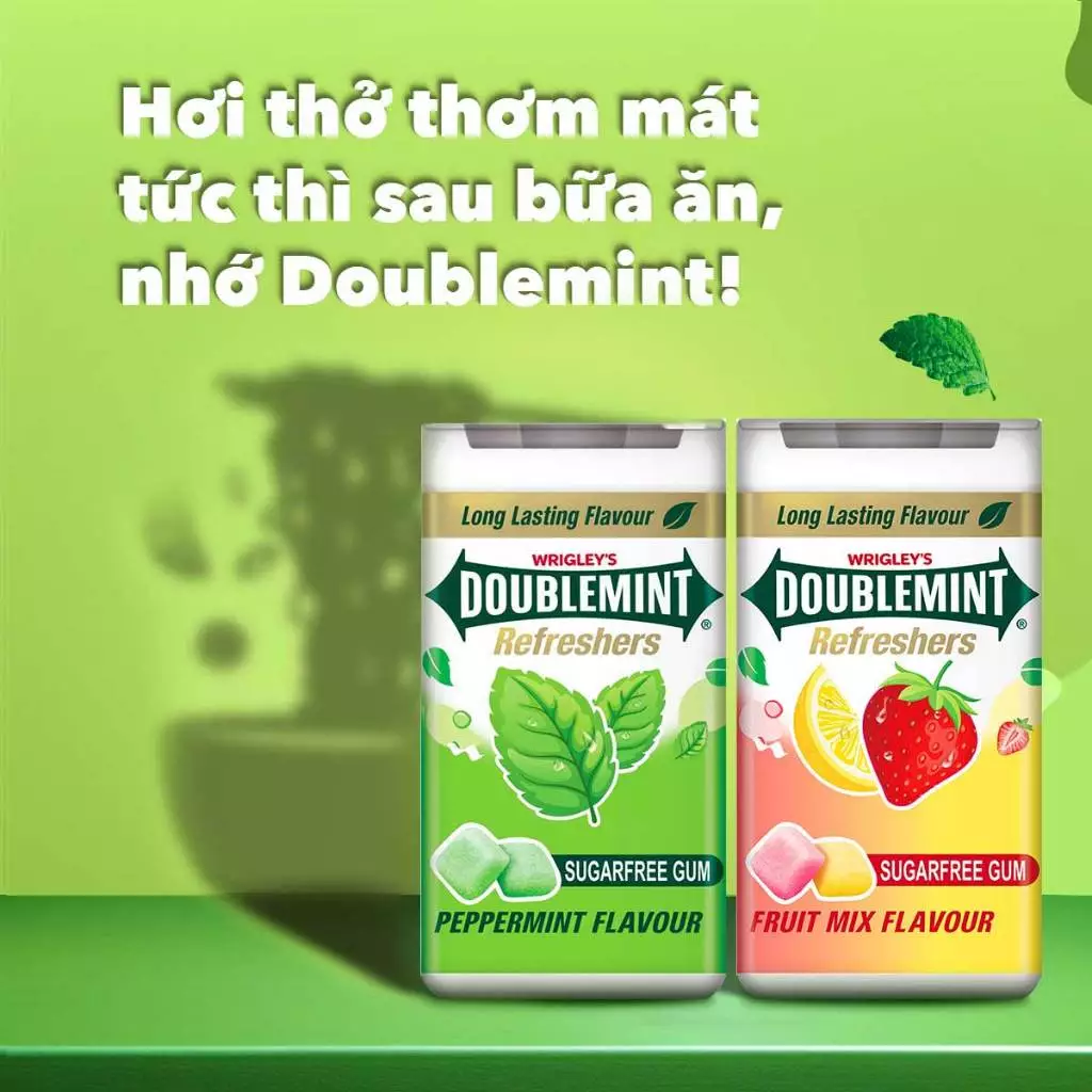 Kẹo cao su Xylitol Lotte không đường